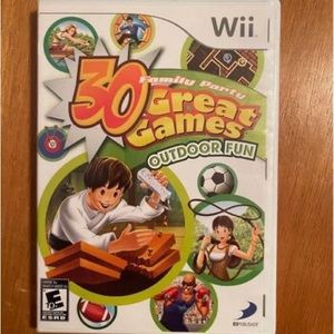 Like new Family Party 30 great games outdoor fun for Wii